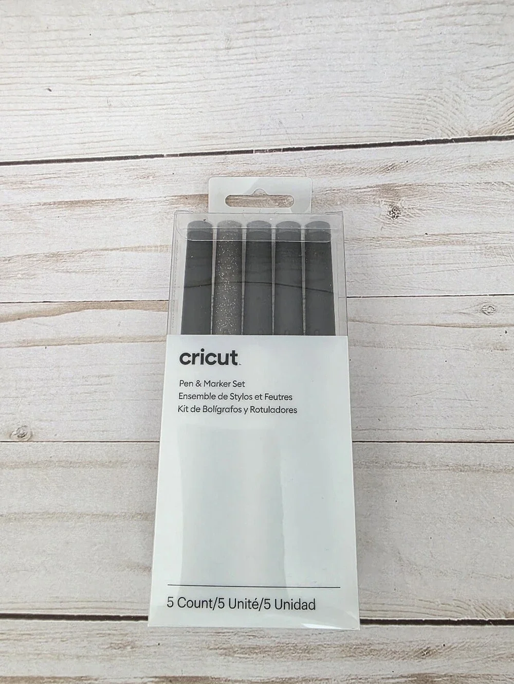 Cricut Pen & Marker Set Black 5 Count